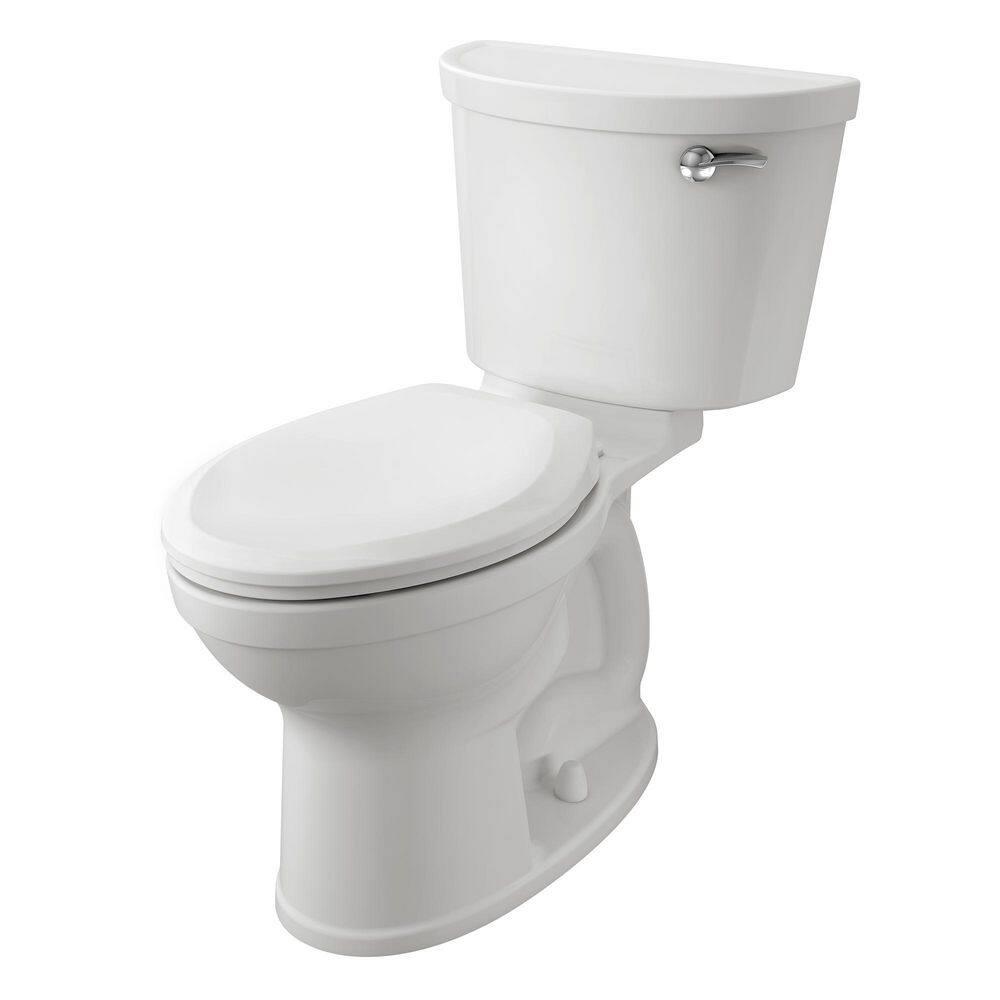 White Elongated Two-Piece High Efficiency Toilet