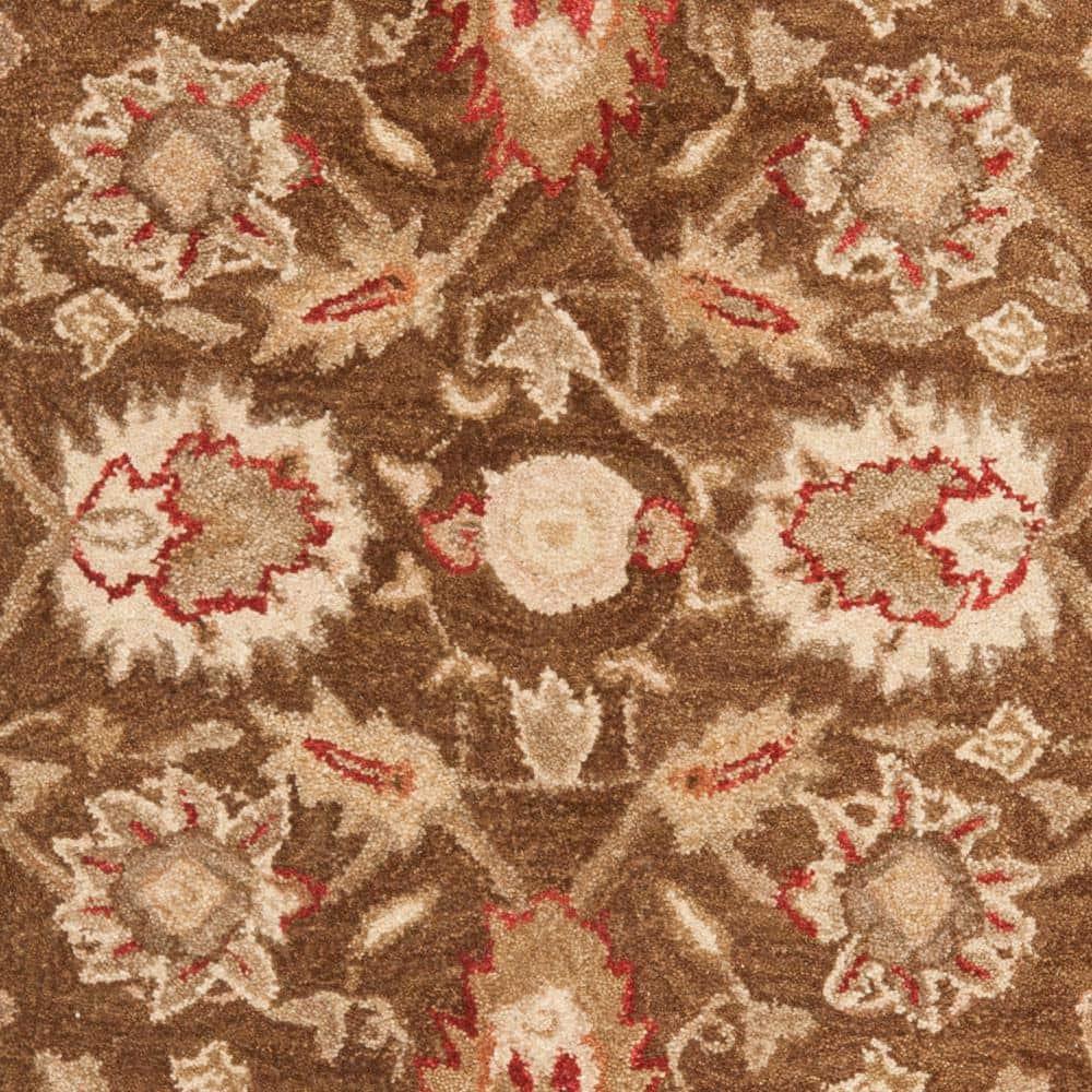 Anatolia AN512 Hand Tufted Indoor Accent Rug - Brown/Green - 3'x5' - Safavieh
