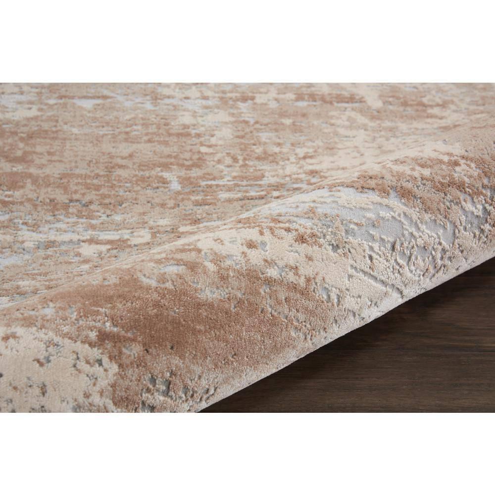 Nourison Rustic Textures Modern Indoor Area Rug Beige 7'10" x 10'6"