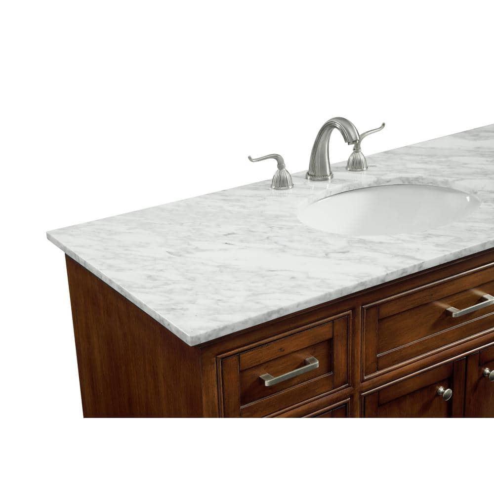 Birch Lane™ Hermes 48'' Single Bathroom Vanity with Marble Top
