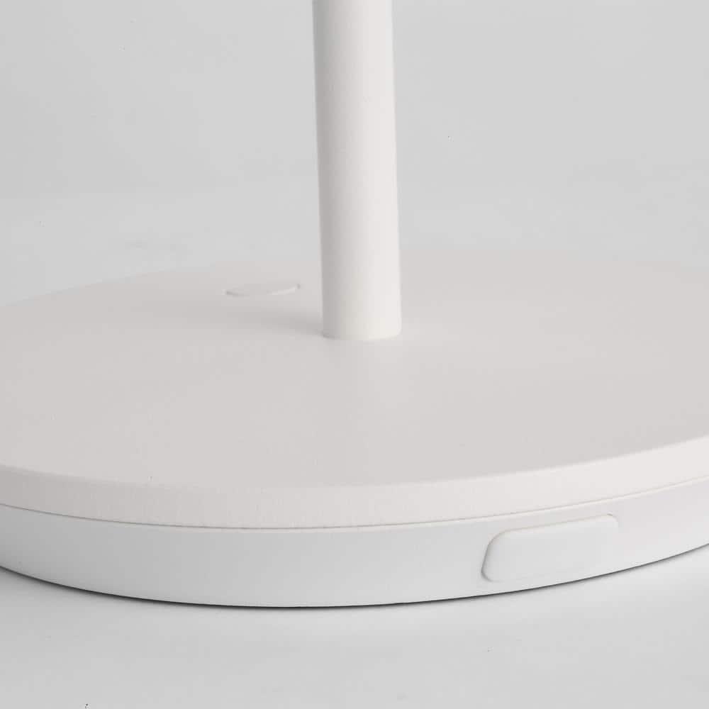 Carla Cordless Table Lamp - White / Small