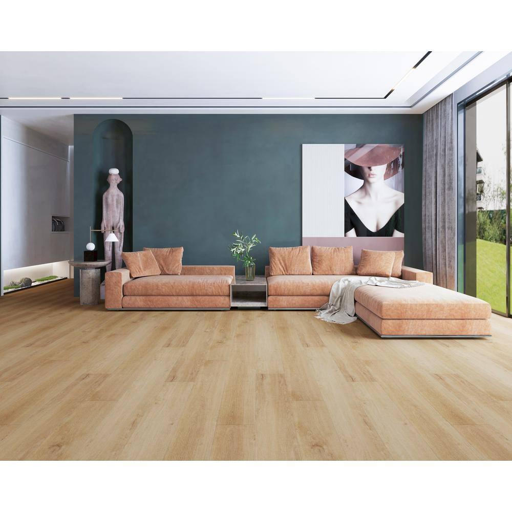 Montserrat 9" x 60" x 8mm Oak Click Lock SPC Luxury Vinyl Plank