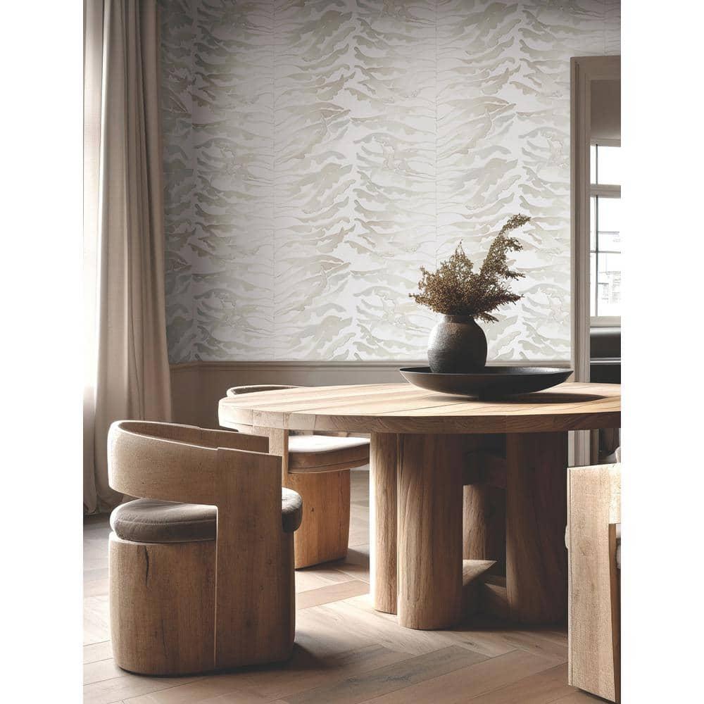 Leaf Column Wallpaper