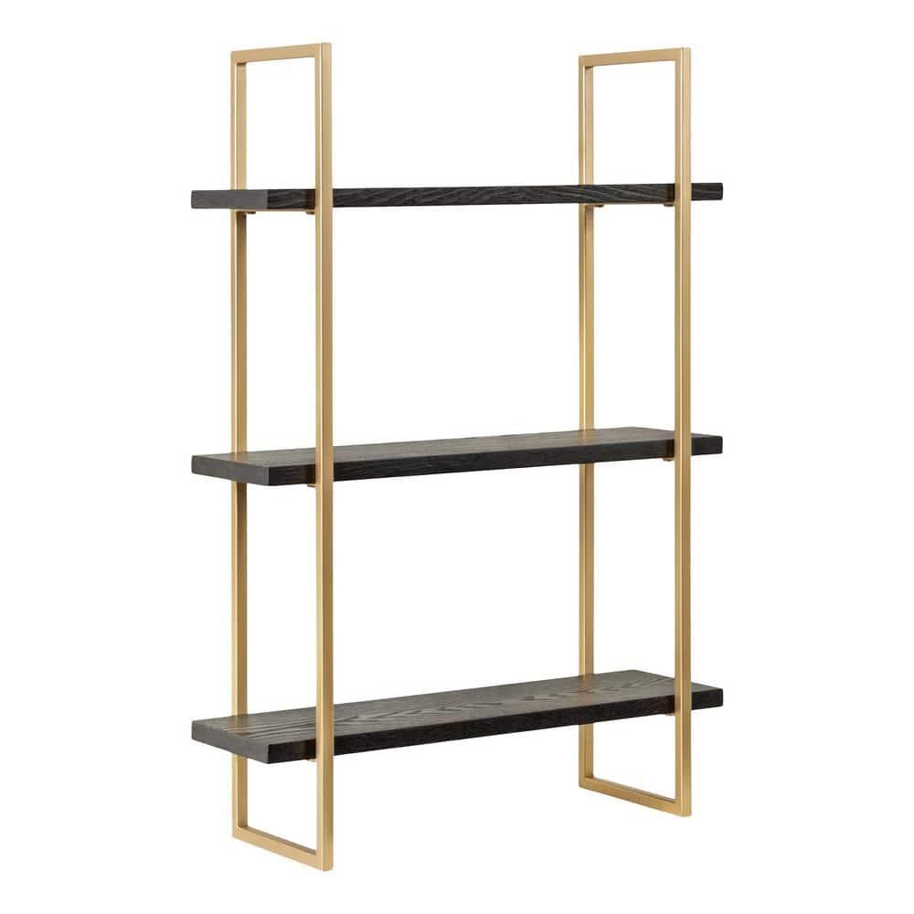 Kate and Laurel 3 Piece Solid Wood Tiered Shelf
