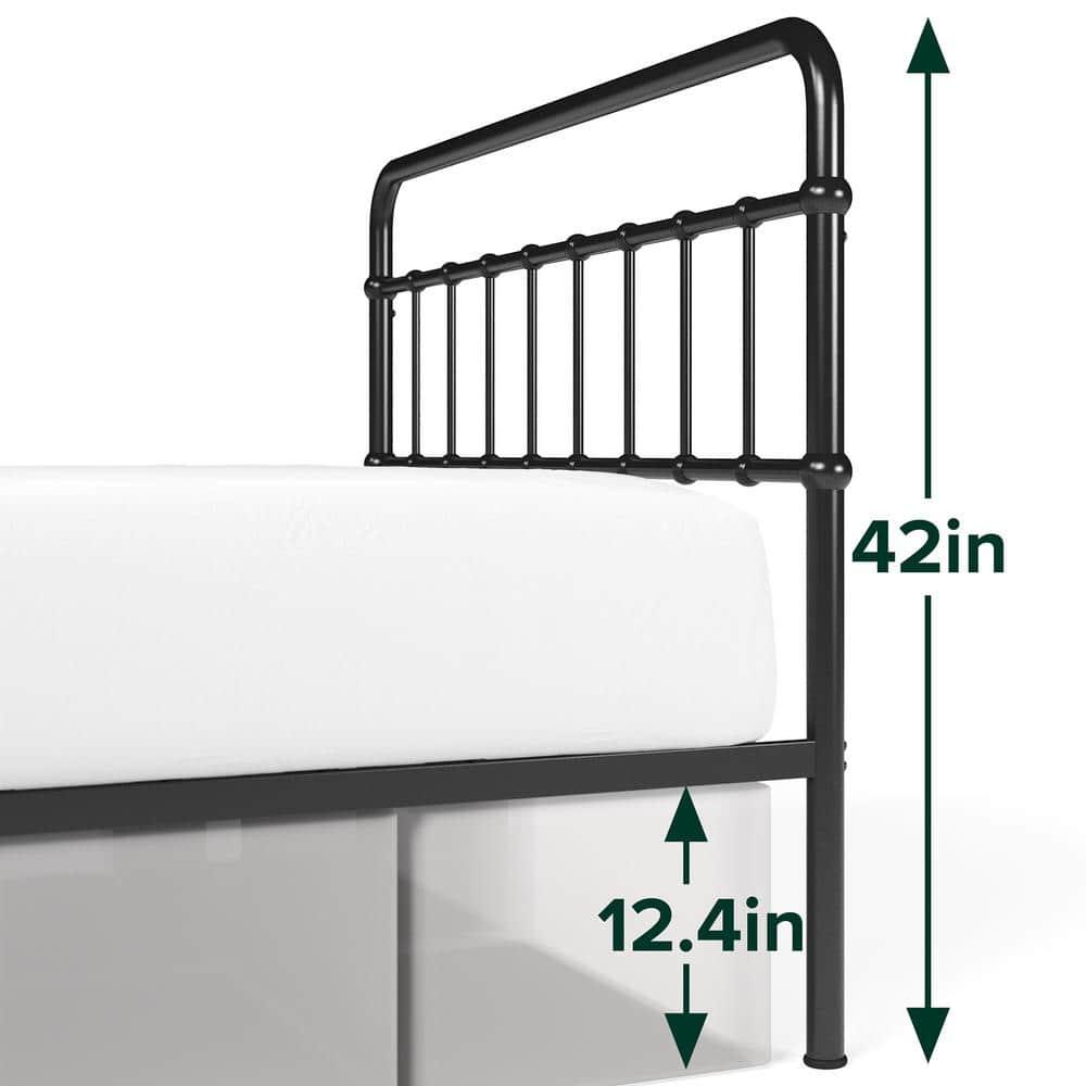 Zinus Florence 42" Modern Farmhouse Metal Platform Bed