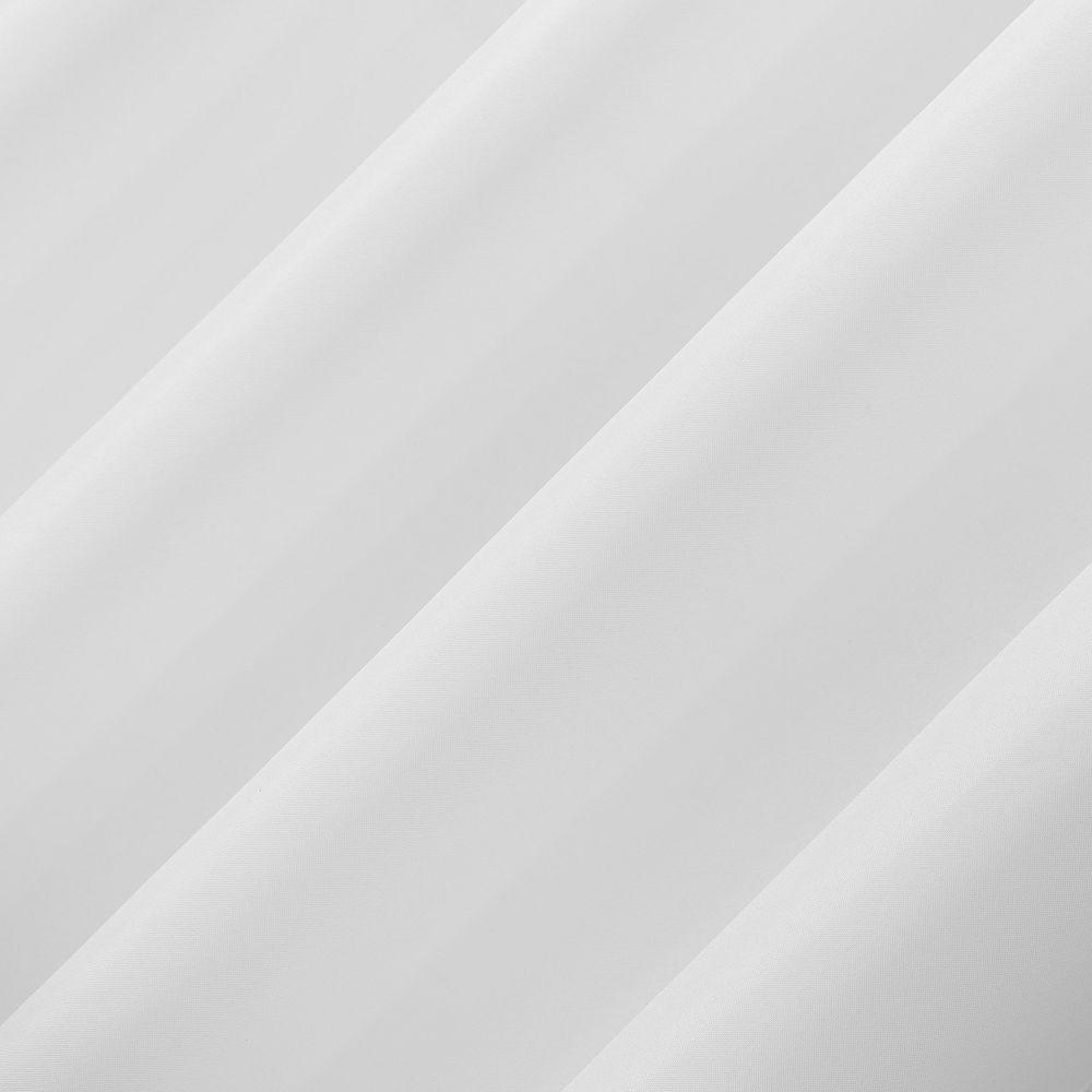 54"x84" Sun Zero Room Darkening Sailor UV Protectant Grommet Indoor/Outdoor Curtain Panel White: Patio Door Curtains