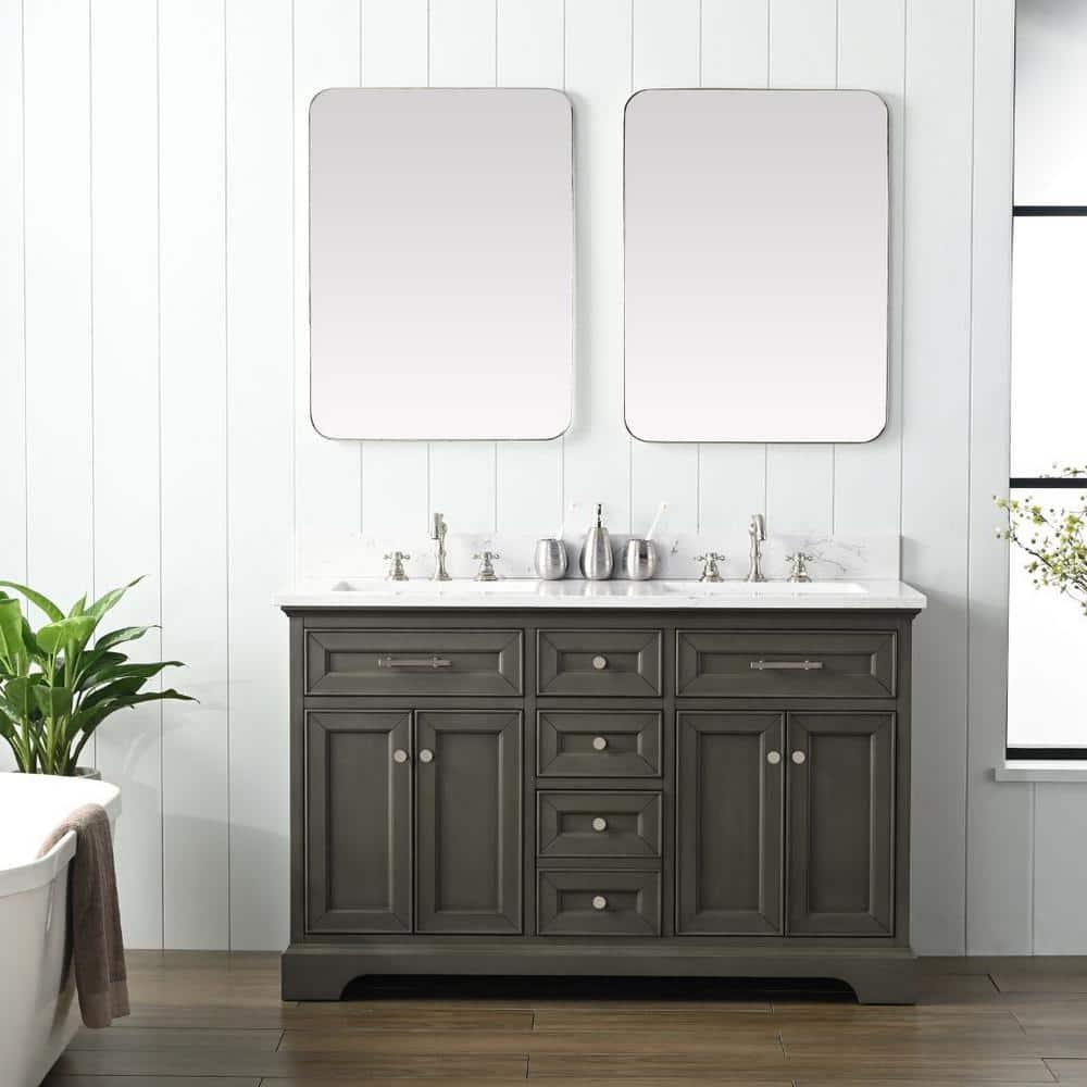 Thompson 54" Double Bathroom Vanity Set