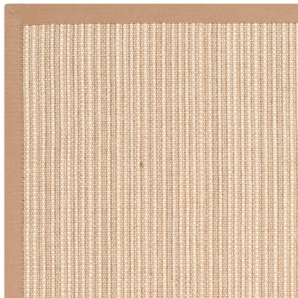 Natural Fiber NF442 Power Loomed Area Rug - Tan/Tan - 4'x6' - Safavieh.