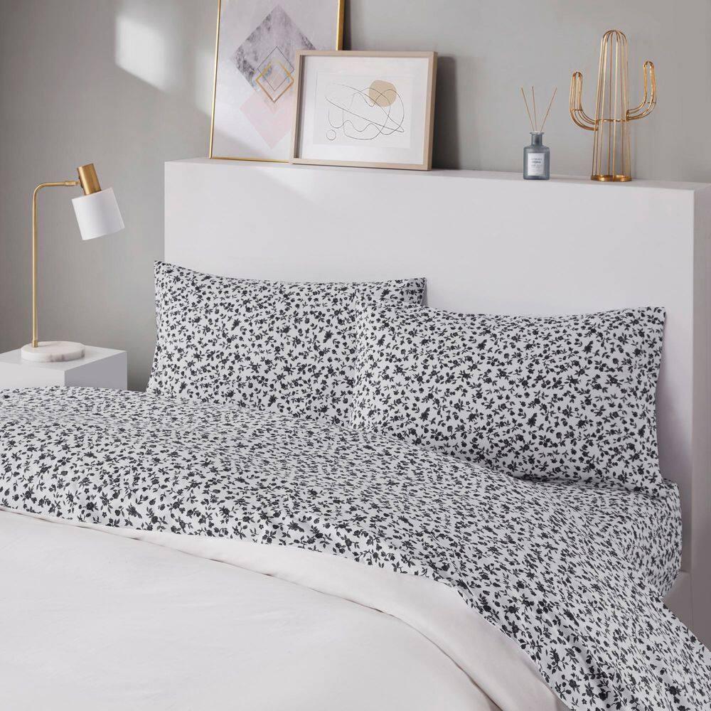 Madison Park Essentials 100% Cotton 200TC Printed Sheet Set