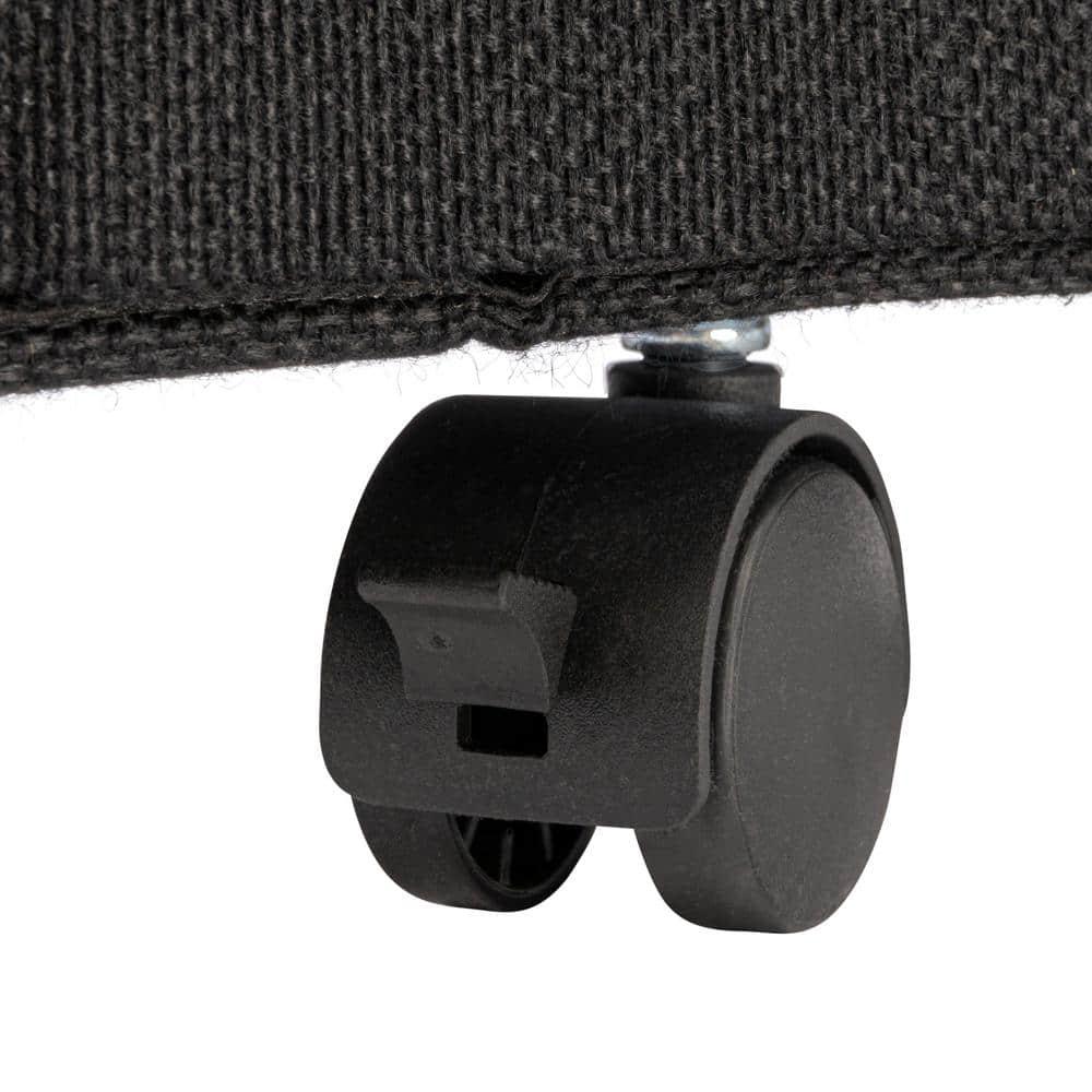 Household Essentials Rolling Laundry Hamper with Handles