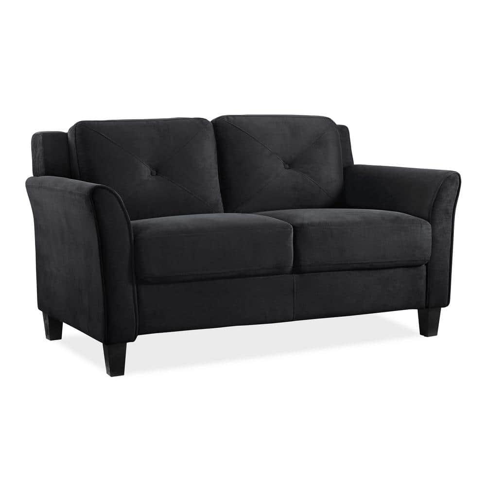 Lifestyle Solutions Harvard Loveseat with Curved Arm