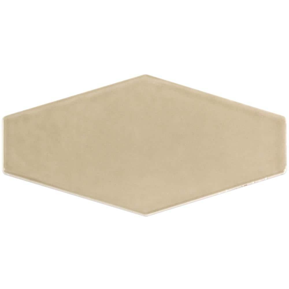 Midland Hexagon 4" x 8" Ceramic Subway Wall Tile (5.38 sq. ft. / box)