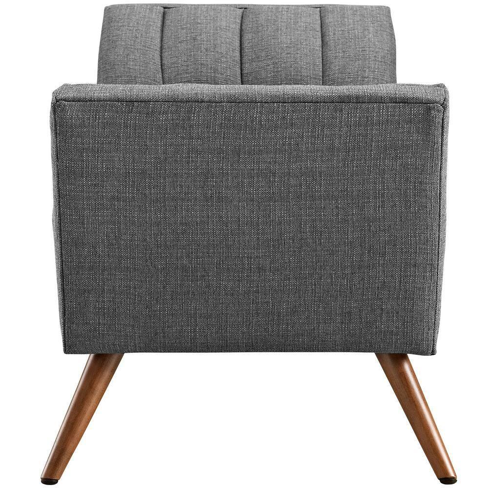 Modway Response Medium Upholstered Fabric Bench