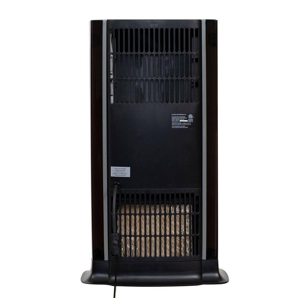 AIRCARE D46 720 Humidificador Evaporativo Tower para 1200 Pies Cuadrados, Titanio/negro