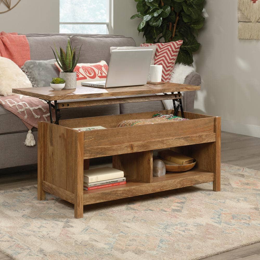 Sauder Cannery Bridge Coffee Table, Sindoori Mango Finish