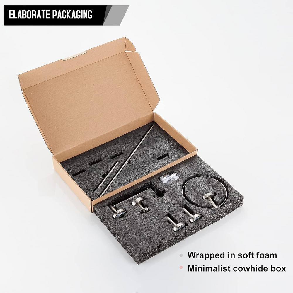 Beloky JA2QPF 4 - Piece Bathroom Hardware Set
