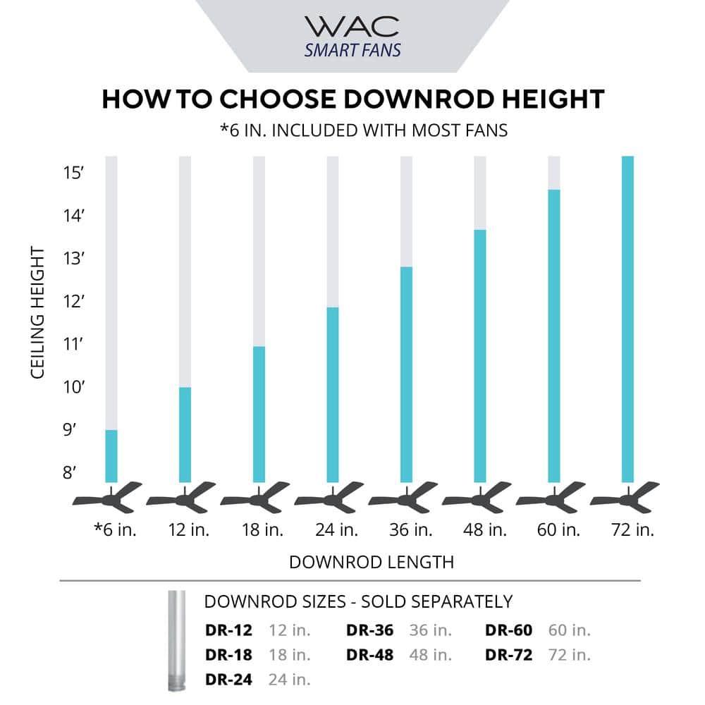 54" Swirl 3 - Blade Outdoor LED Smart Propeller Ceiling Fan with Remote Control and Light Kit Included