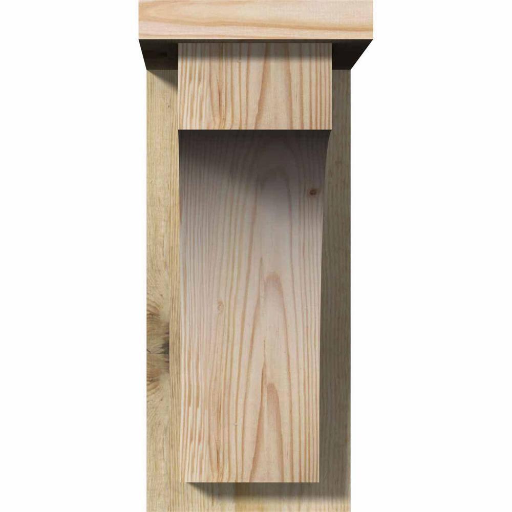 Ekena Millwork Huntington Corbel w/Backplate