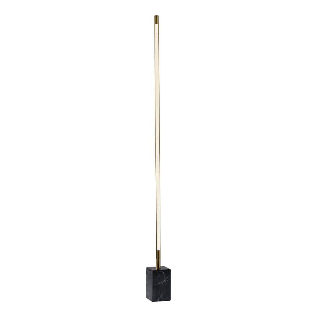 Modern LED Marble Floor Lamp (65")