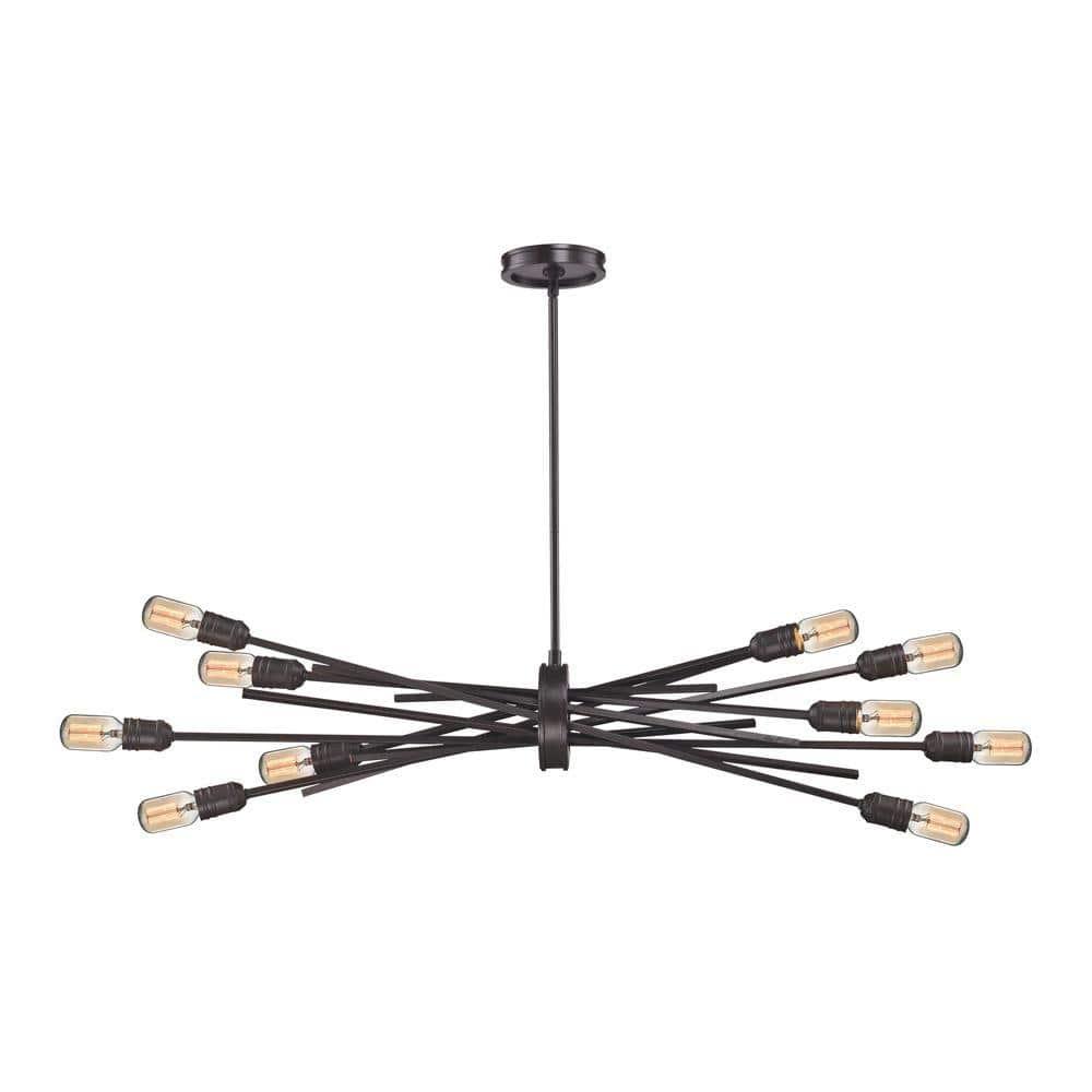 Elk Home Xenia 10 - Light Chandelier in  Oil Rubbed Bronze