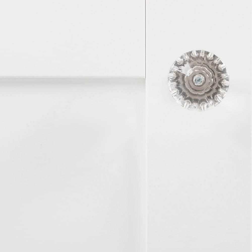 Crystal Palace 1 1/4" Length Geometric Knob