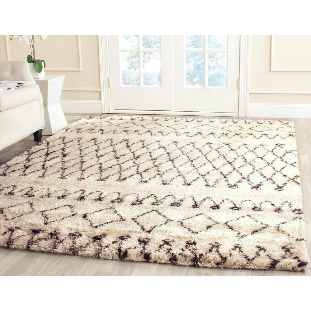 Safavieh CSB851 Casablanca Area Rug-Finish:Ivory/Natural,Shape:Shape,Size:Size