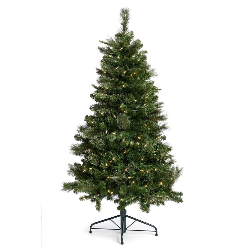 Home Heritage Cascade Quick Set Artificial Christmas Tree