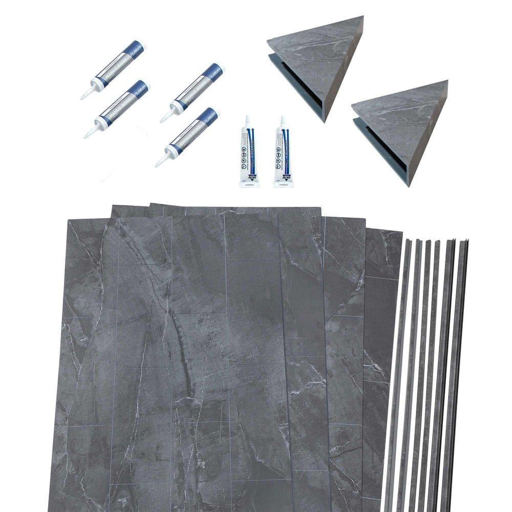 Palisade Palisade 30In X 60In X 78In Vinyl Shower Surround