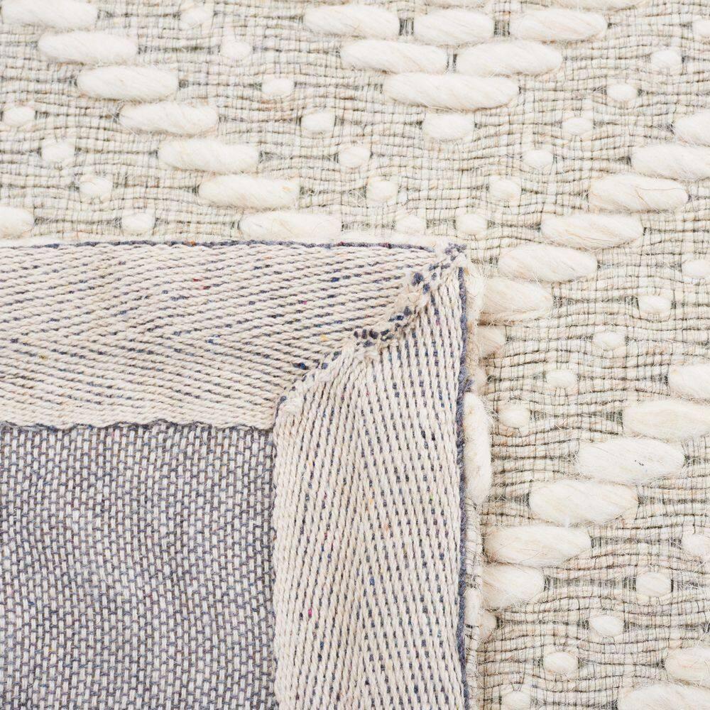Marbella MRB324 Hand Woven Indoor Area Rug - Ivory/Beige - 8'x10' - Safavieh
