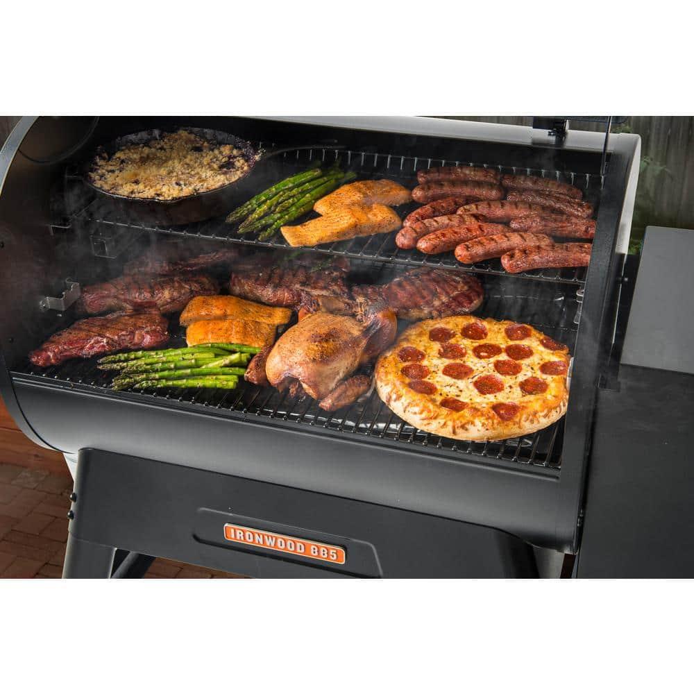 Traeger TFB89BLF Ironwood 885 Black Wood Pellet Grill