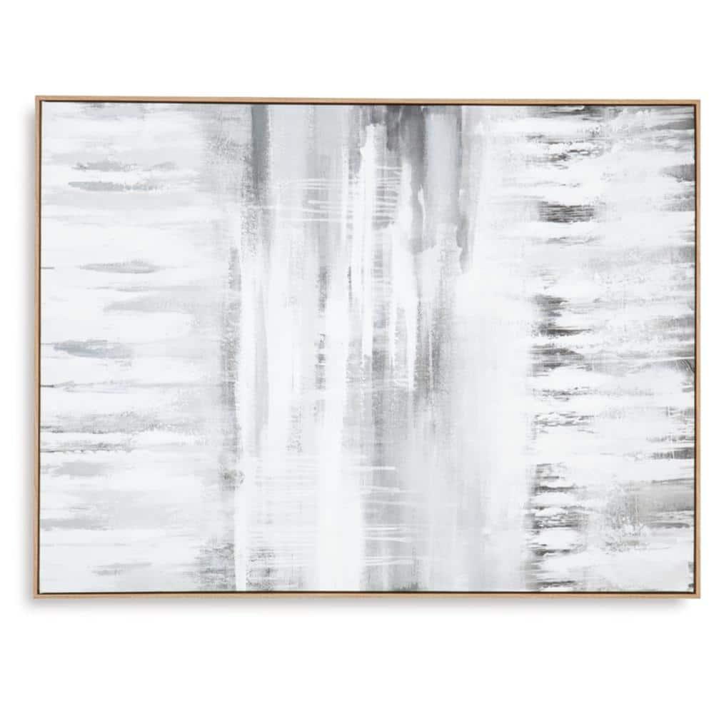 Signature Design by Ashley Estonbrook Wall Art, Gray & White