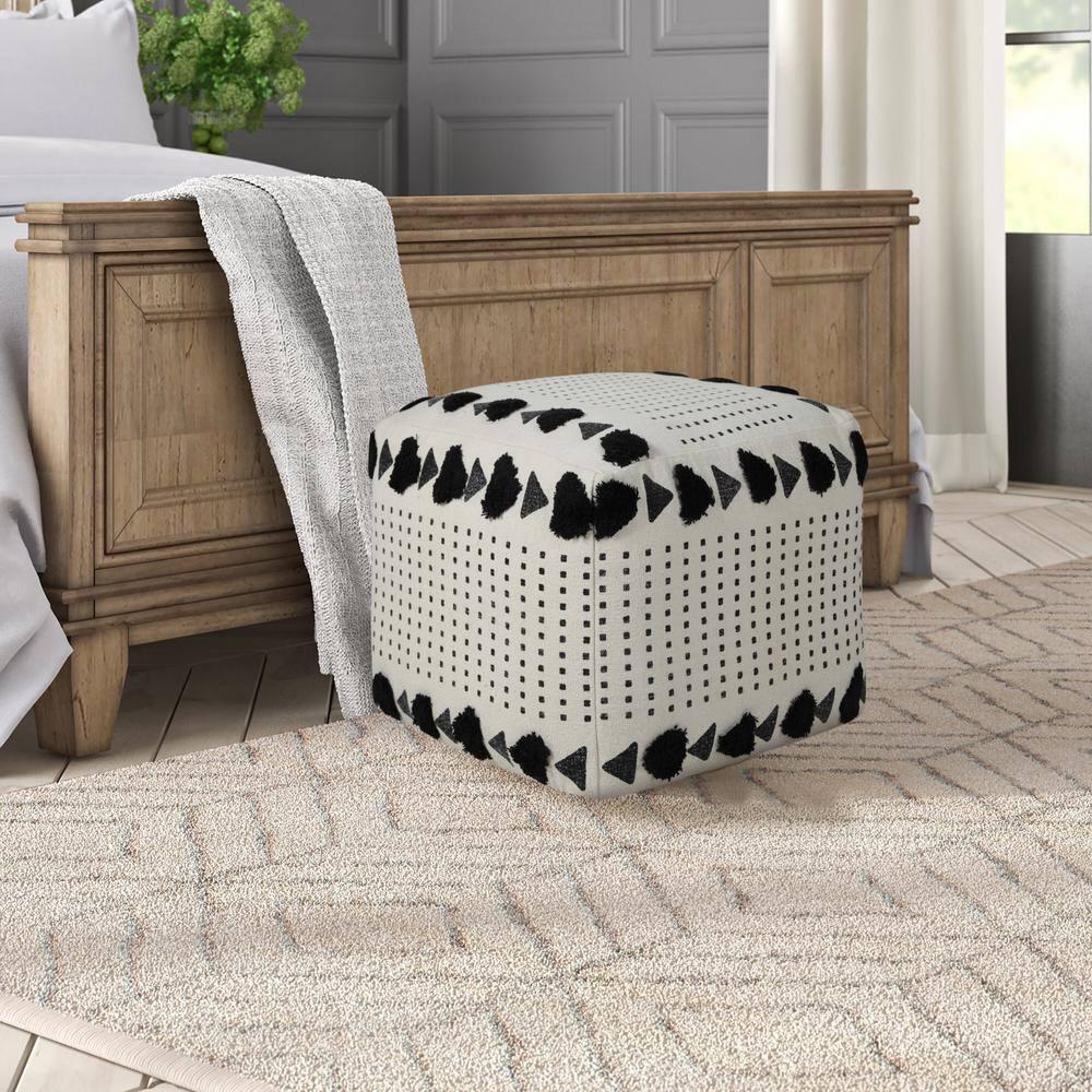 Upholstered Pouf