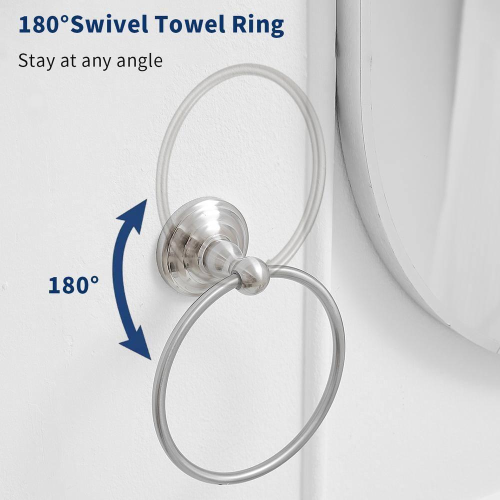 BWE Traditional Wall Mounted Towel Ring Bathroom Accessories Hardware