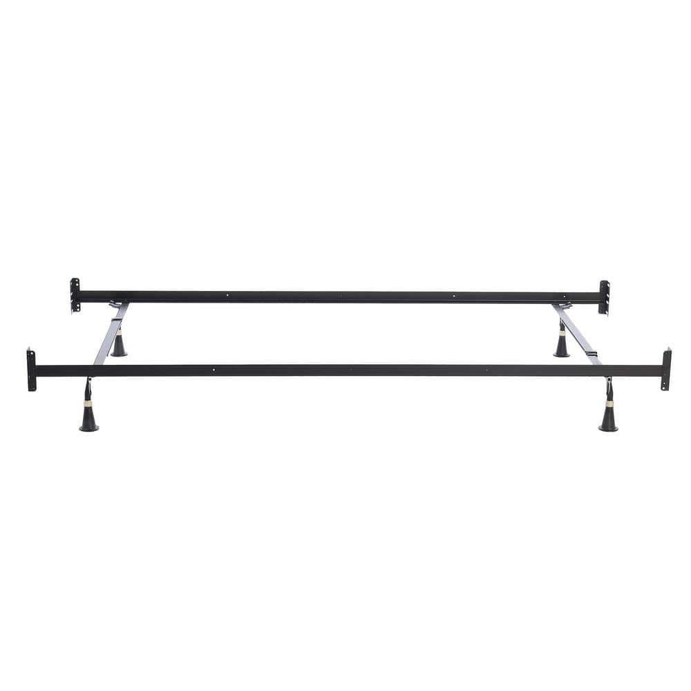 Home by Hollywood Bed Rails and Supports - Headboard/Footboard Bed Frames, Bed Rails & Center Supports w/ Glides, Twin / Full, 4 Leg w/ Glides
