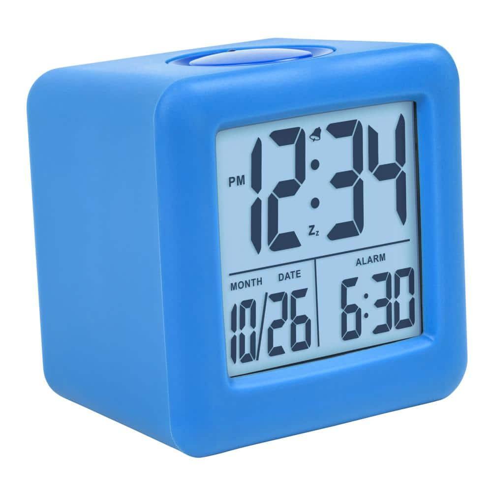 Jieluotekeji Equity By La Crosse Soft-Cube LCD Alarm Clock With Smart Light