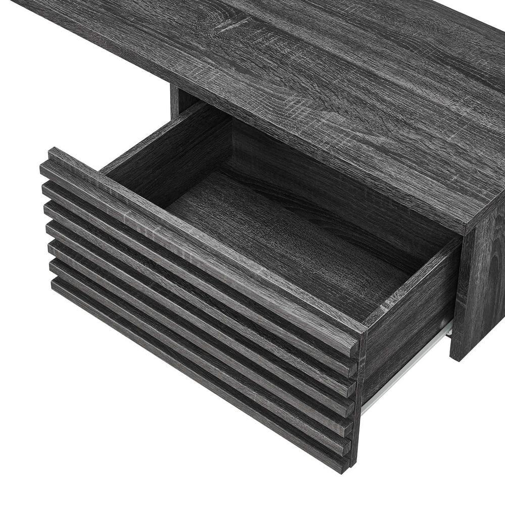 Modway Render Wall Mount Corner Office Desk