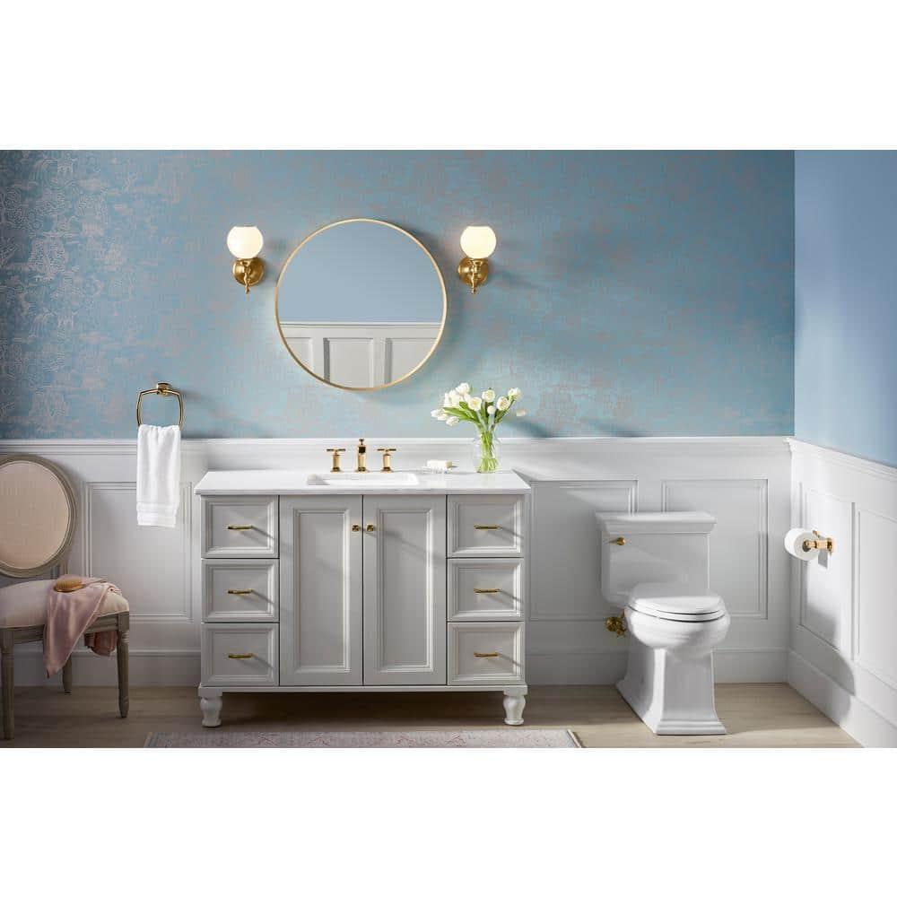 Essential Round Wall Mirror, Bathroom/Vanity Mirror with Frame