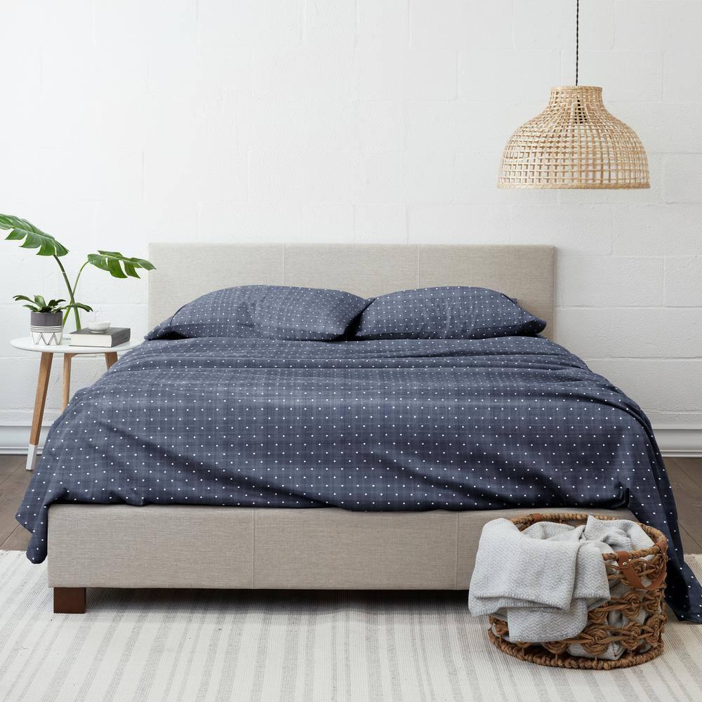 IEnjoy Home Simply Soft™ Polka Dots Microfiber Sheet Set & Reviews | Wayfair