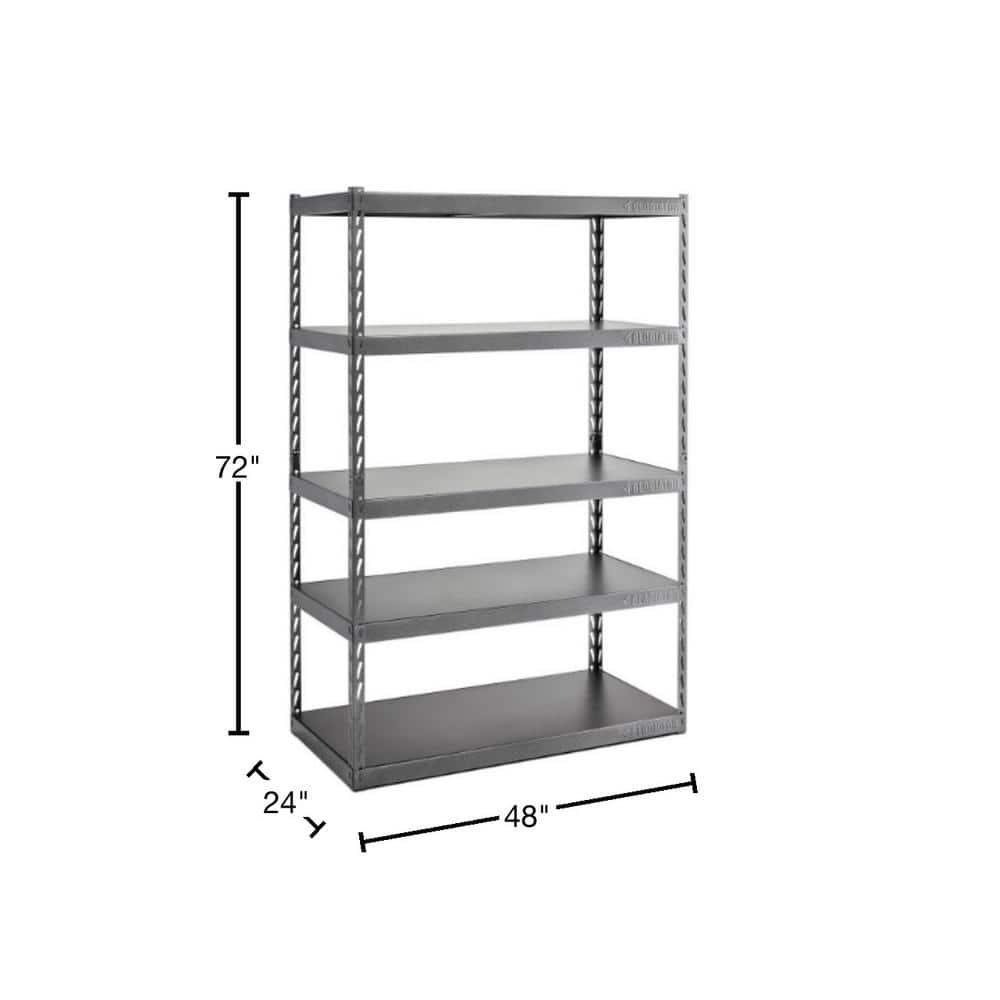 Gladiator® 48" Wide EZ Connect Rack With Five Deep Shelves