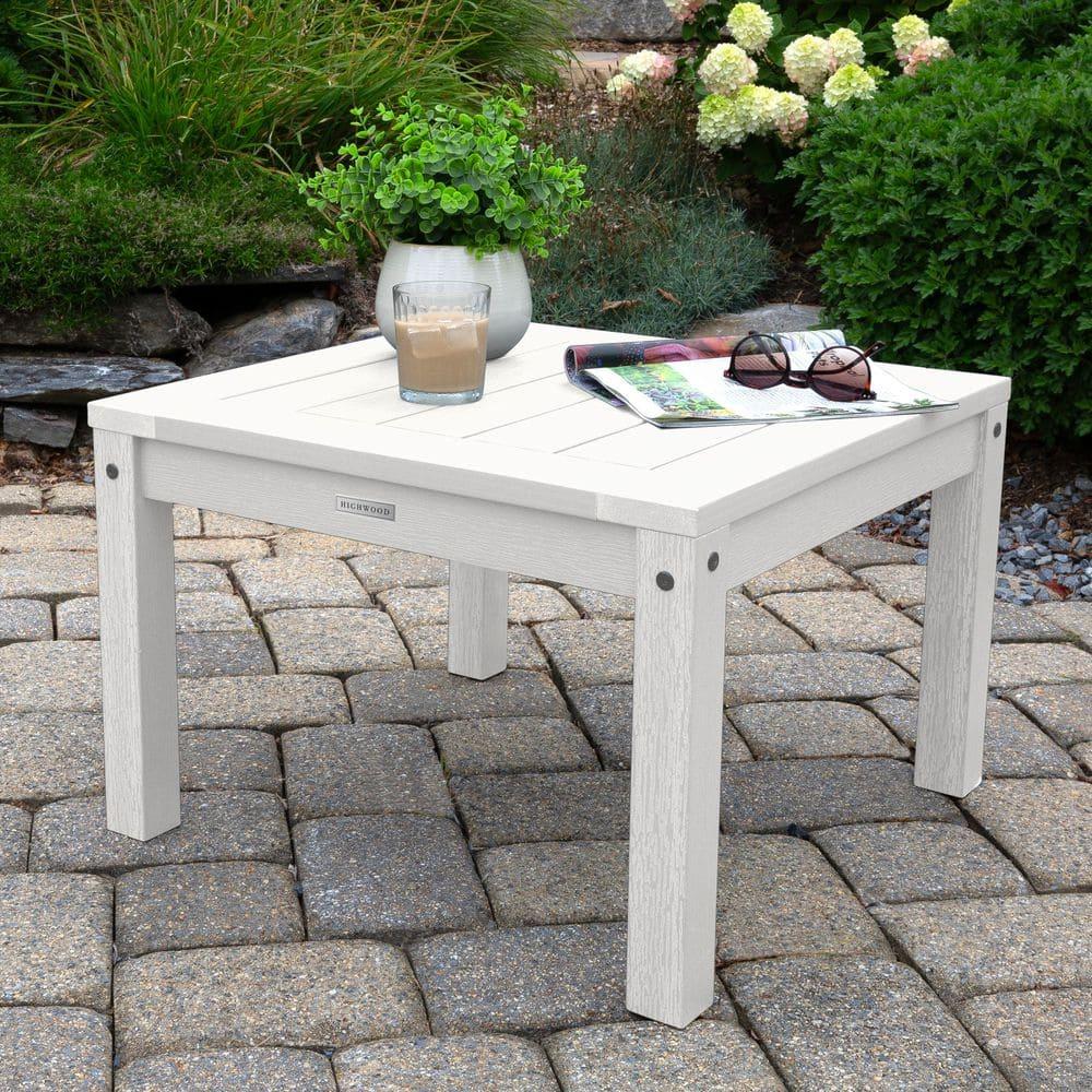 Highwood Adirondack Side Table White