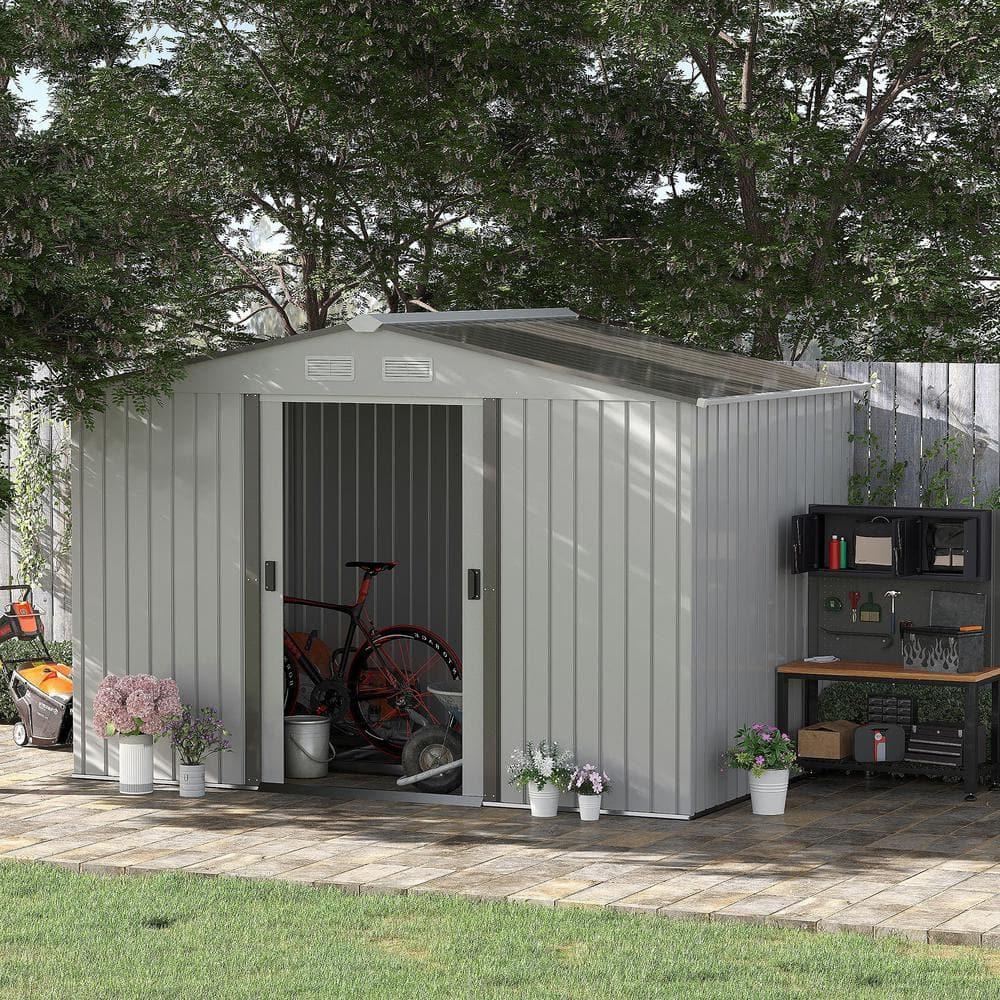 Outsunny Metal Storage Shed