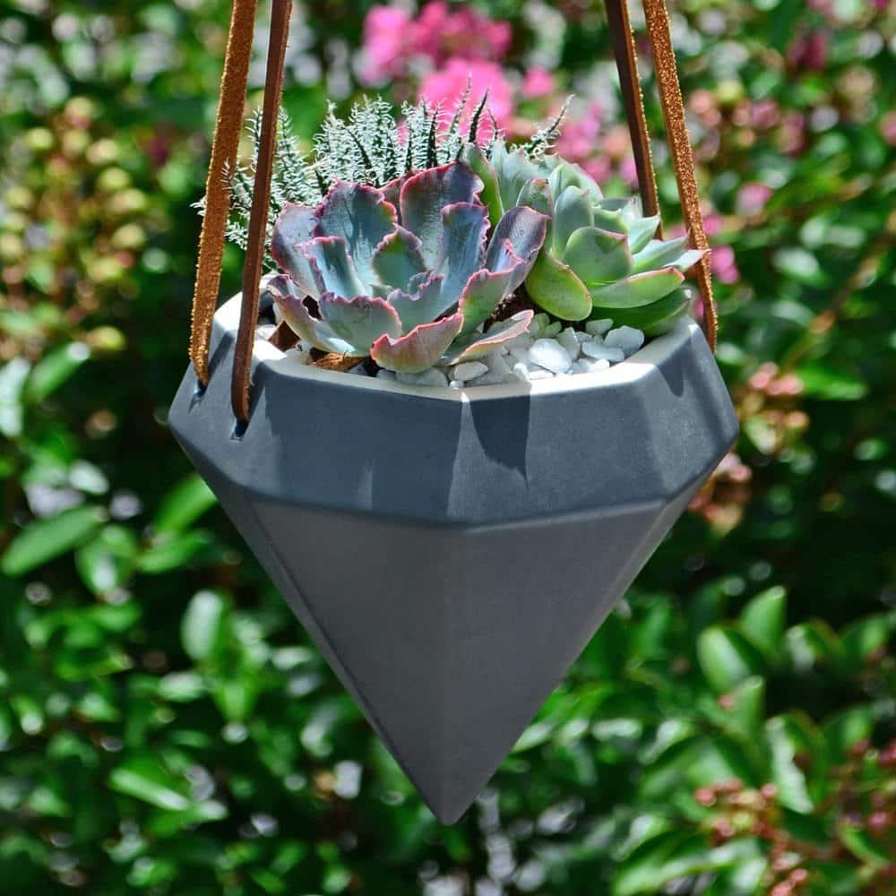 Guilford Ceramic Hanging Planter