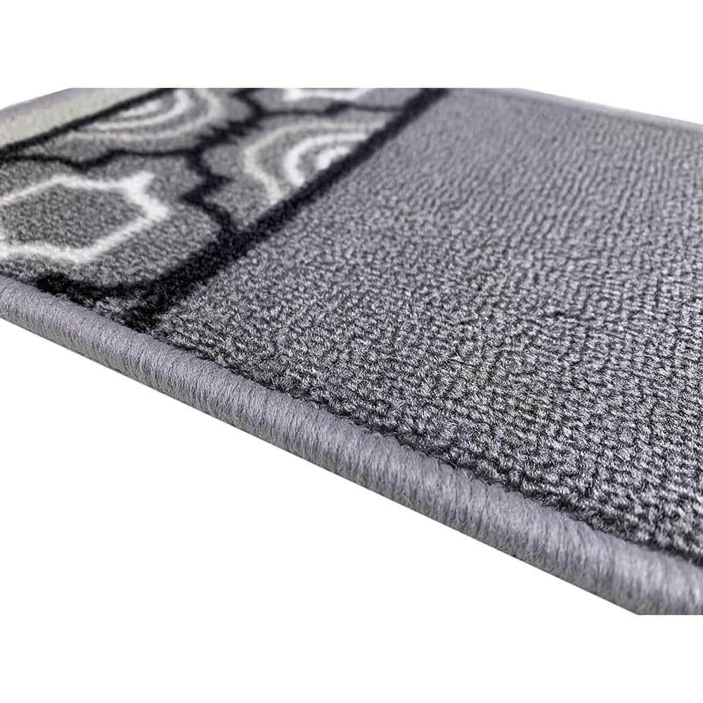 Indoor Trellis Border Series 8.5 in. x 26 in. Stair Tread Cover (Set of 3)