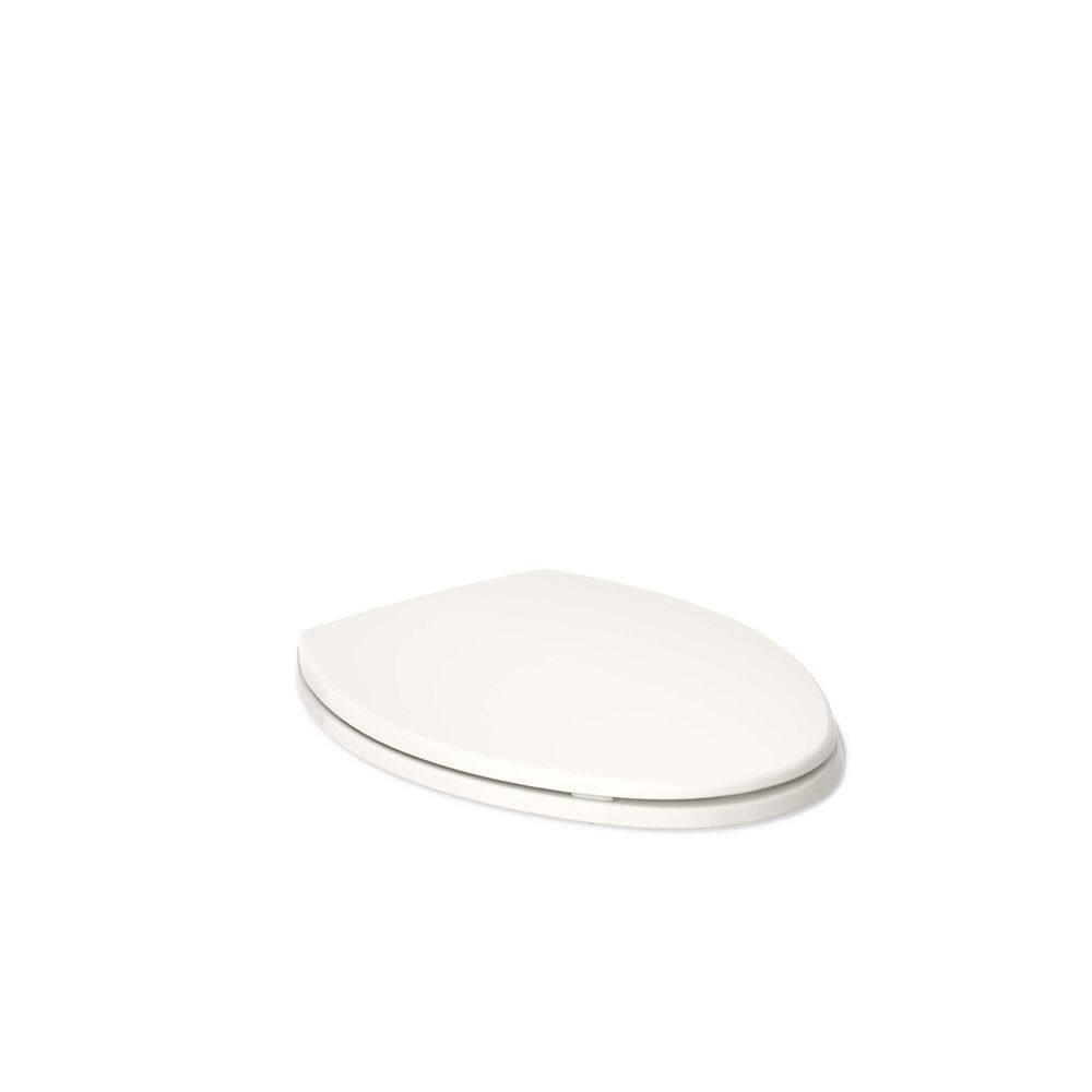 Kohler Brevia Quiet-Close Toilet Seat with Grip-Tight Bumpers and Quick-Attach Hardware