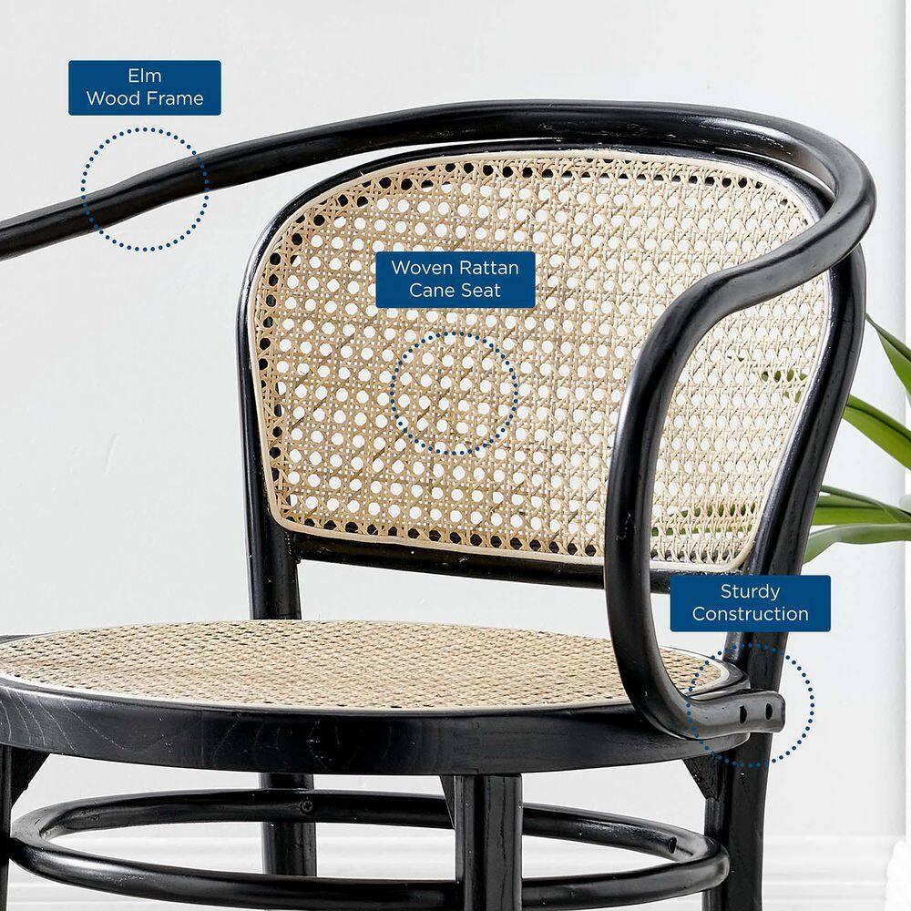 Oliana Wood Dining Armchair by Modway