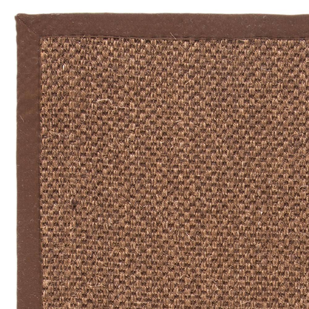 Natural Fiber NF443 Power Loomed Area Rug - Brown/Brown - 3'x5' - Safavieh.