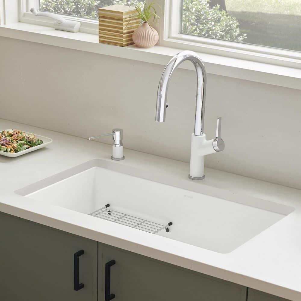 Diamond SILGRANIT 33" Super Single Undermount Kitchen Sink
