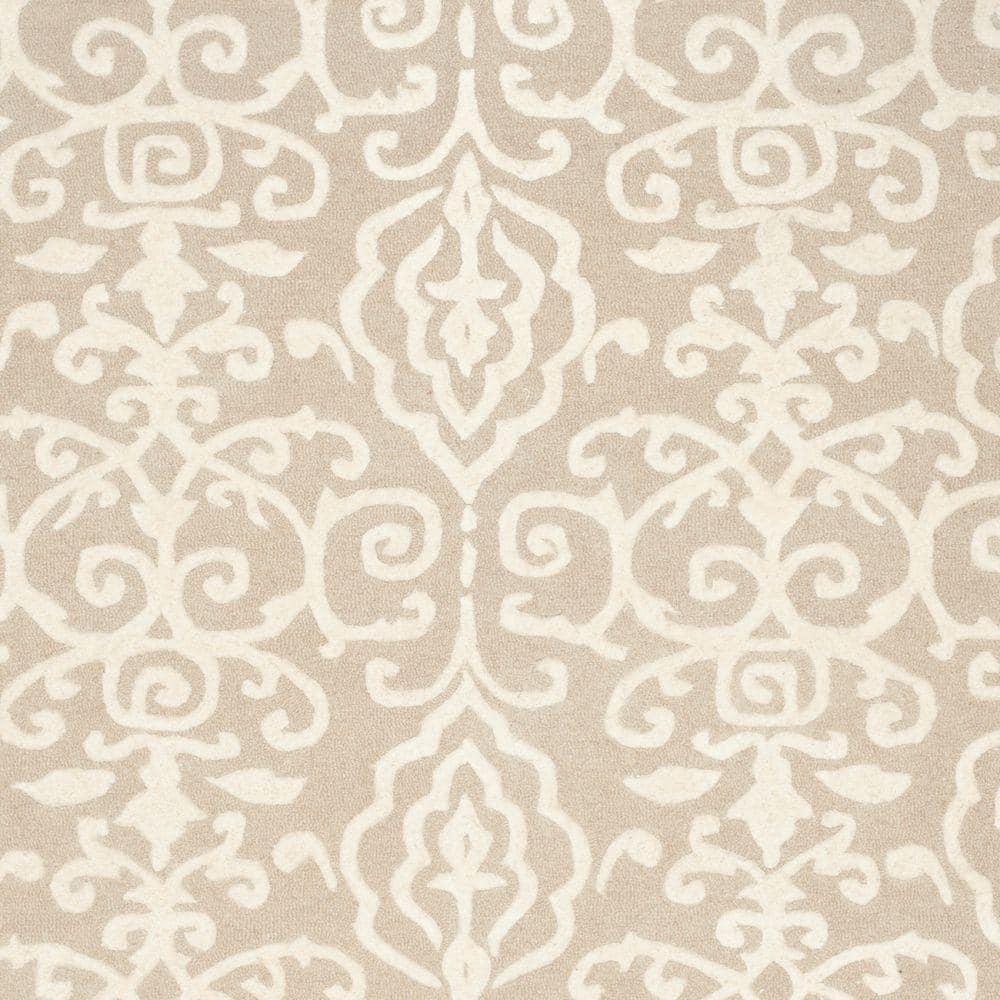 SAFAVIEH Martha Stewart Marais Geometric Damask Area Rug, Fledgling, 8' x 10'