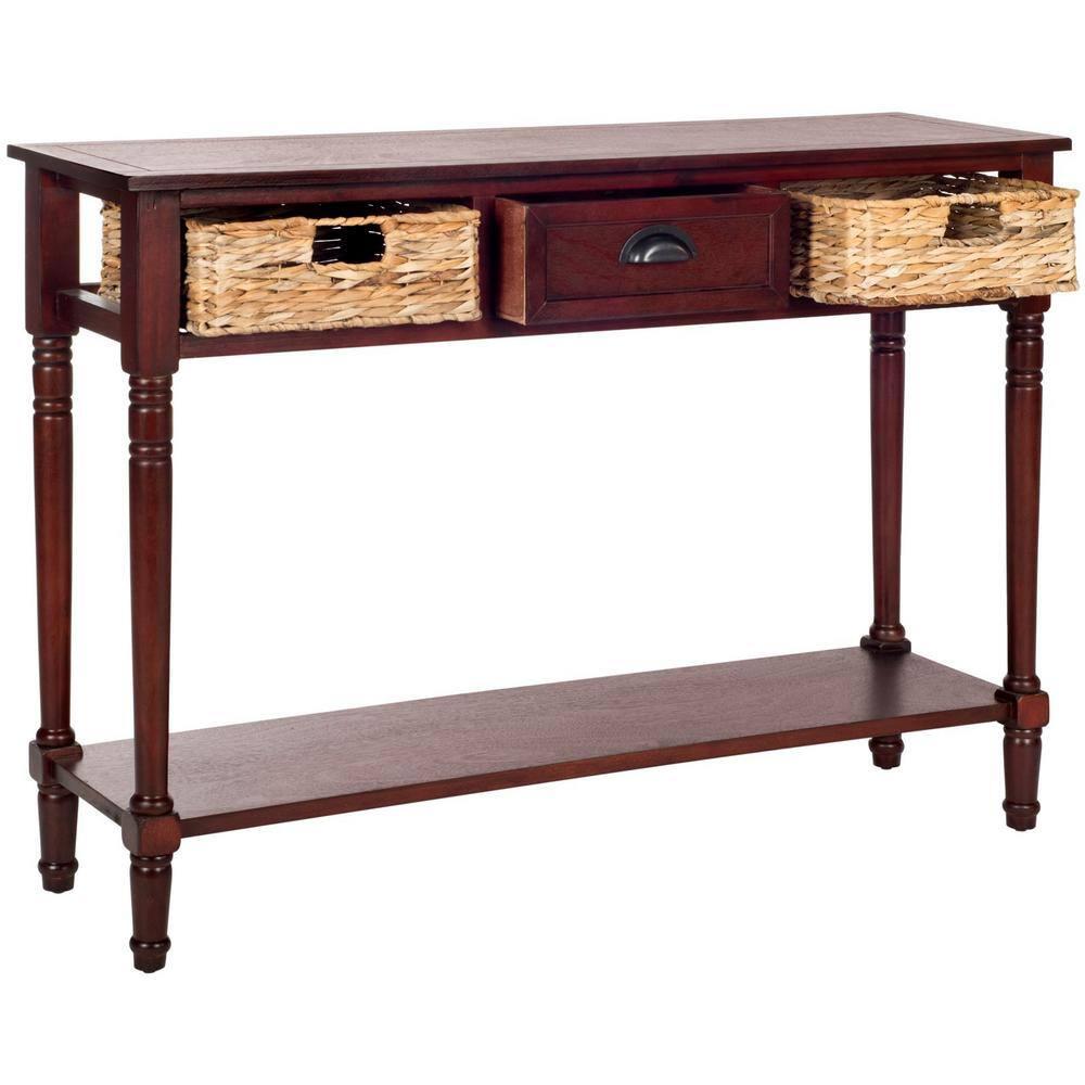 Christa Console - AMH5737C - Brown - Safavieh Couture