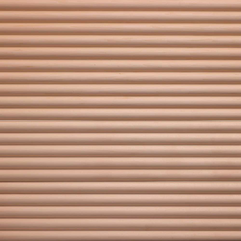 Ornamental Mouldings Reeded Hardwood 5 H x 96 W Accent Moulding